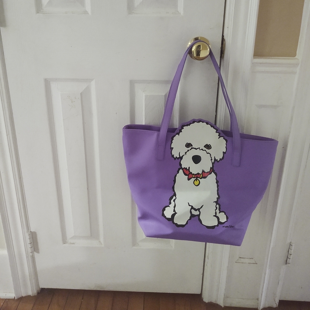 Marc Tetro bag , Bichon Frise